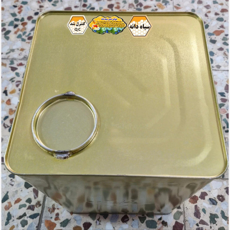 عسل تک گل طبیعی سیاه دانه اصل 25 کیلو. به قیمت عمده.دشتی(خرید مستقیم از زنبوردار)ارسال رایگان
