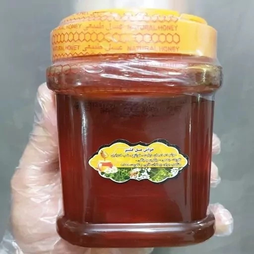 عسل طبیعی تک گل گشنیز اصل.دشتی. 12/5 کیلو (خرید مستقیم از زنبوردار)ارسال رایگان