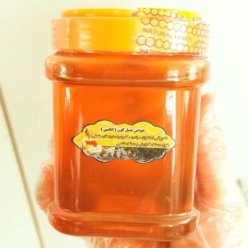 عسل طبیعی تک گل گون کتیرا (گون زرد) اصل 25 کیلویی.کوهی(خرید مستقیم از زنبوردار)ارسال رایگان