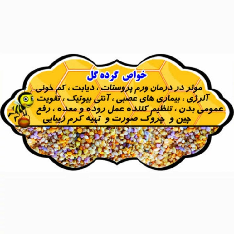 گرده گل کوهستان نیم کیلویی(خرید مستقیم از زنبوردار )
